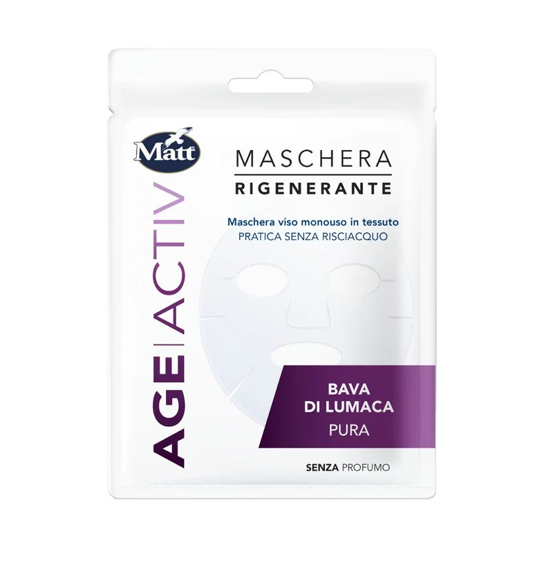 Matt Age Activ Maschera Rigenerante Bava Di Lumaca Pura 17ml