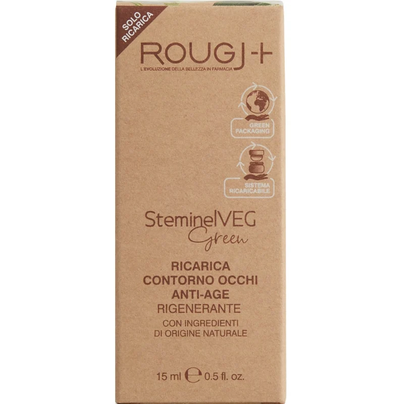 Rougj Steminelveg Green Refill Crema Contorno Occhi Anti-Age 15ml