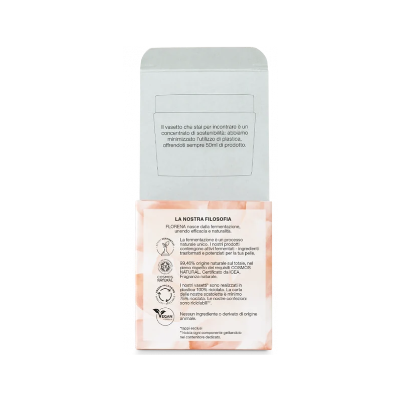 Florena Fermented Skincare Crema Giorno Anti-Rughe Naturale 50ml