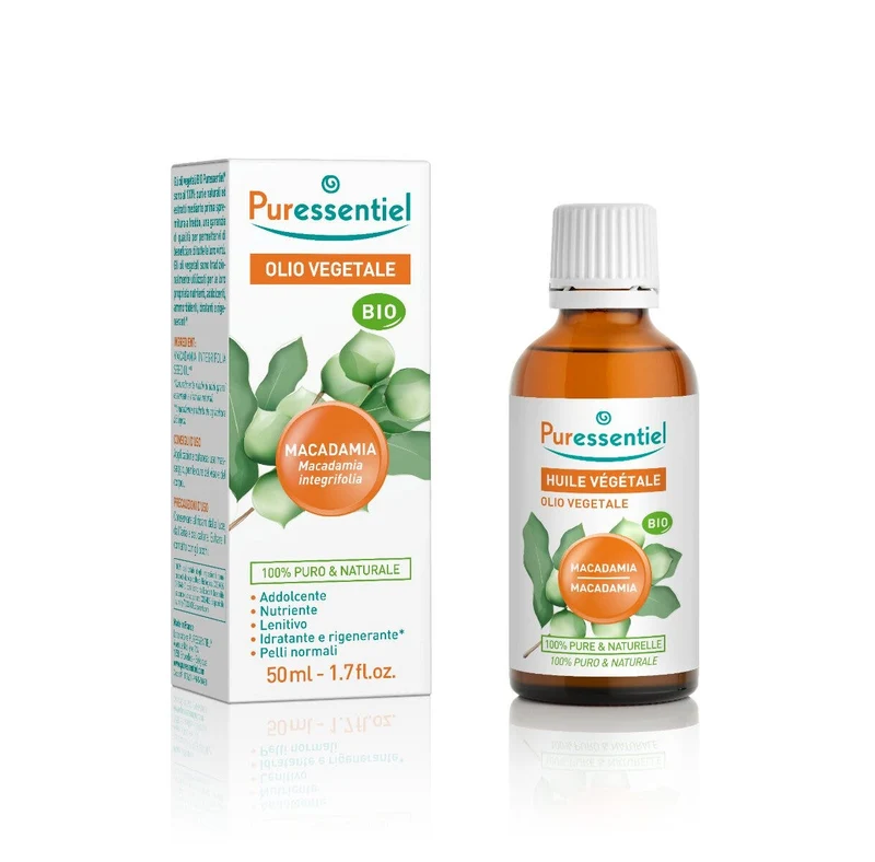 Puressentiel Olio Vegetale Bio Macadamia 50ml