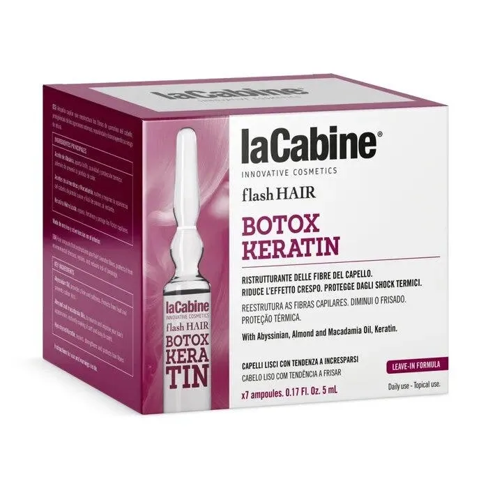 LaCabine Keratin Botox Ristrutturante Capelli 7 Fiale
