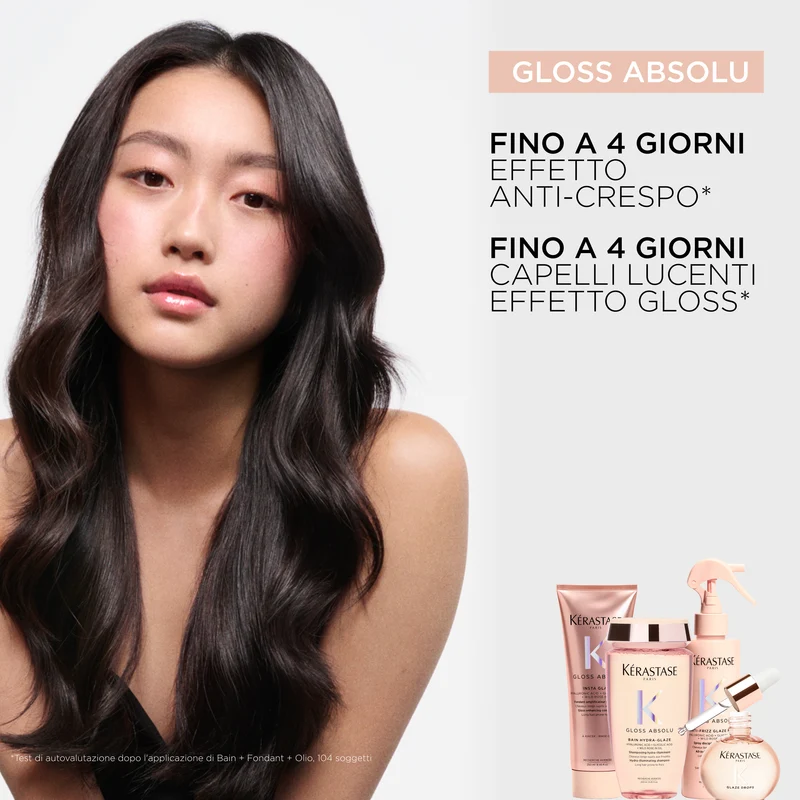 Kérastase Gloss Absolu Conditioner Insta Glaze per capelli tendenti al crespo 250ml