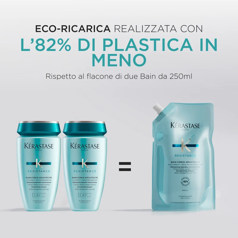 Kérastase Shampoo Bain Force Architecte Refill 500ml