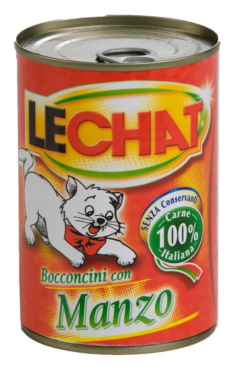 LeChat Bocconcini Al Manzo Per Gatti Adulti 400ml