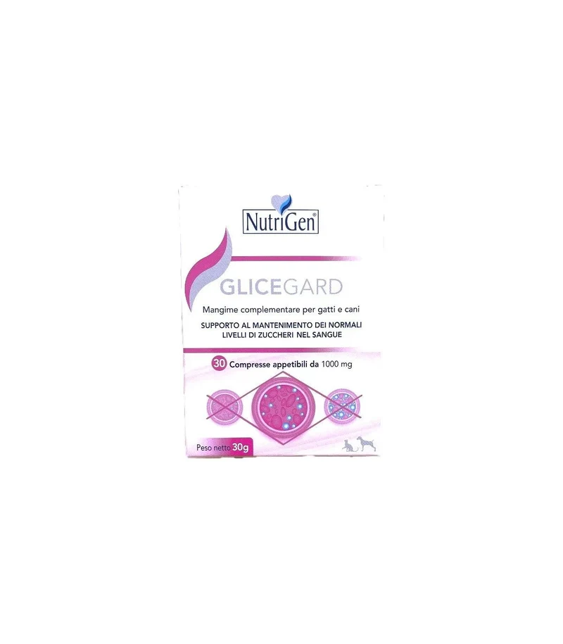 NutriGen Glicegard Cane e Gatto 30 Compresse