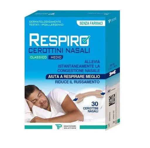 Respiro 30 Cerottini Nasali Medi