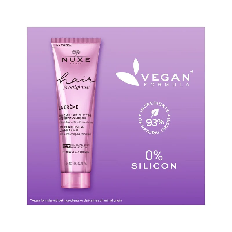 Nuxe Hair Prodigieux Crema Leave-In Termoprotettrice 100ml