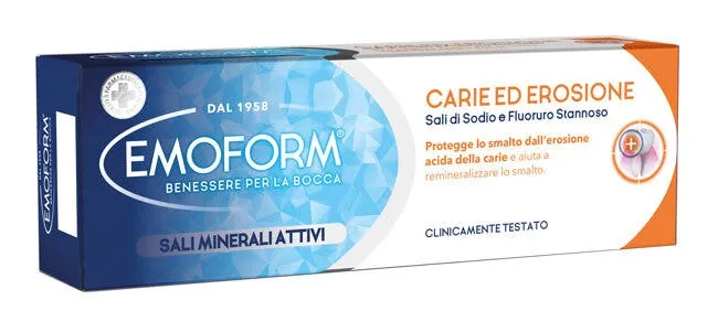 Emoform Carie Ed Erosione Dentifricio 75ml