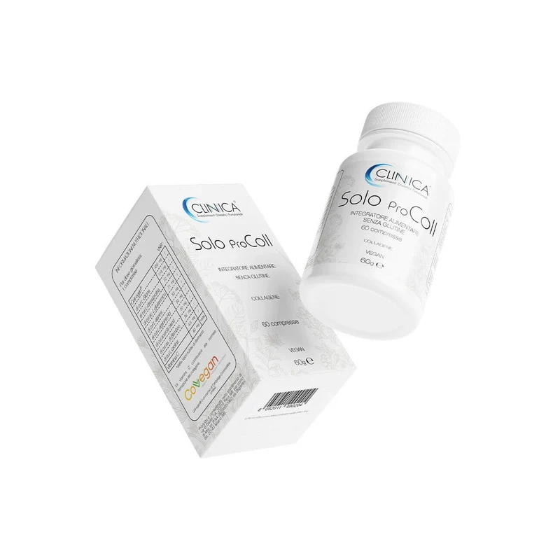 Clinica Solo proColl - collagene vegano - 60 compresse = 2 mesi di trattamento
