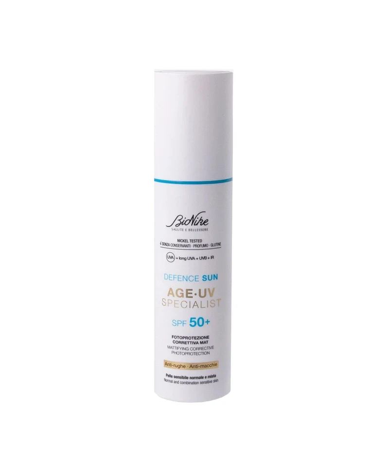 Bionike Defence Sun Age Uv Specialist SPF50+ Fotoprotezione Correttiva Mat 50ml
