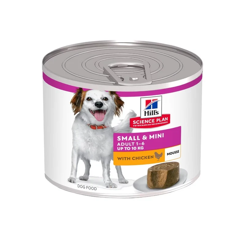 Hill's Science Small&Mini Mousse Adult Alimento Per Cani Con Pollo Scatoletta 200g