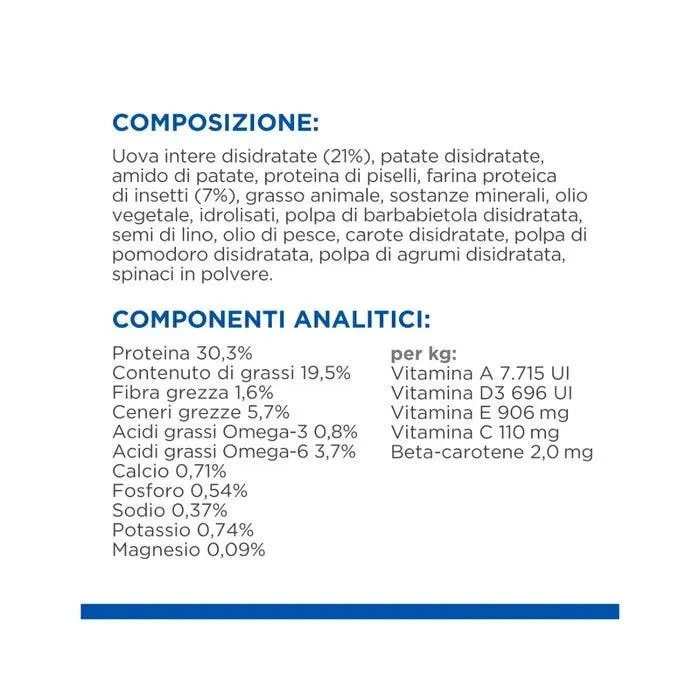 Hill's Science Plan Hypoallergenic Adult Alimento Secco Per Gatti Con Uova E Insetti 1,5Kg