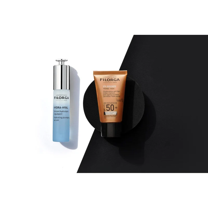 Filorga Cofanetto Duo Siero Siero Hydra-Hyal 30ml + Protezione Solare Viso UV-Bronze SPF50+ 40ml
