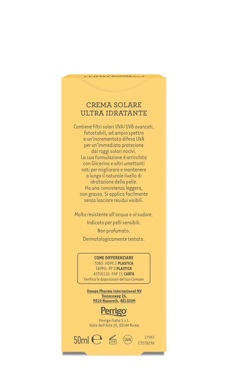 Angstrom Hydraxol Crema Solare Ultra Protettiva 50ml SPF50+