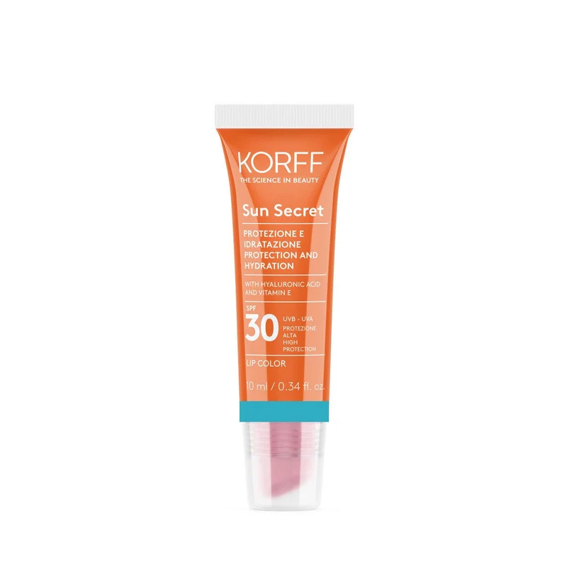 Korff Sun Secret Lip Color SPF30 Transparent Turquoise 10ml