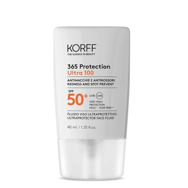 Korff 365 Protection Ultra 100 Fluido Viso Ultraprotettivo 40ml SPF50+