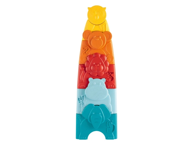 Chicco Torre Degli Animali Impilabili Eco+ 9-36 Mesi