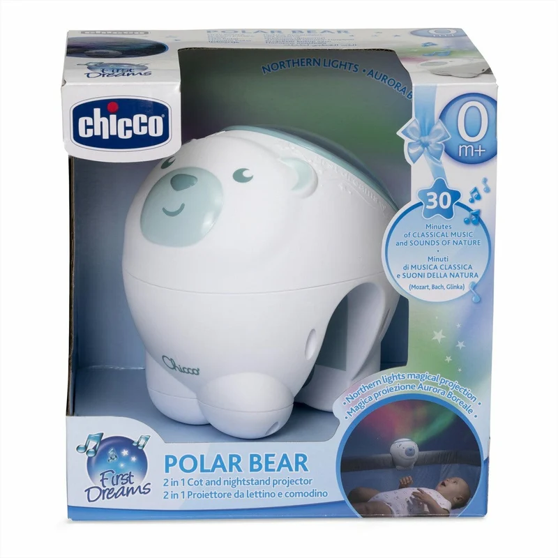 Chicco Proiettore Orso Polare Blu 0 Mesi+