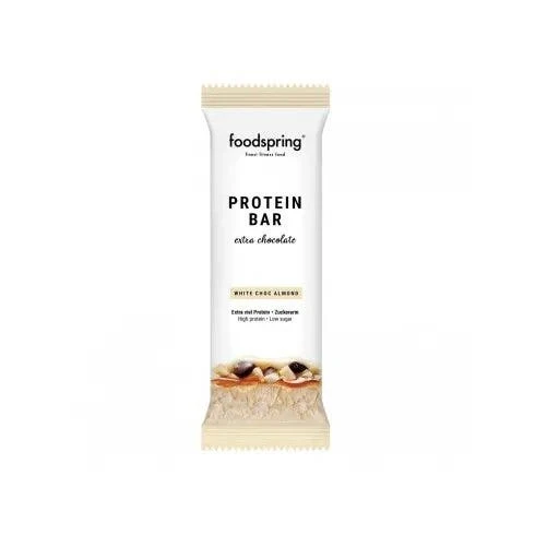 Foodspring Barretta Proteica Extra Cioccolato Bianco E Mandorle 45g