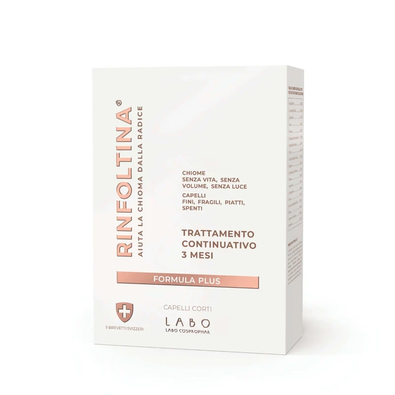 Labo Rinfoltina Plus Trattamento Continuativo 3 Mesi Capelli Corti 100ml