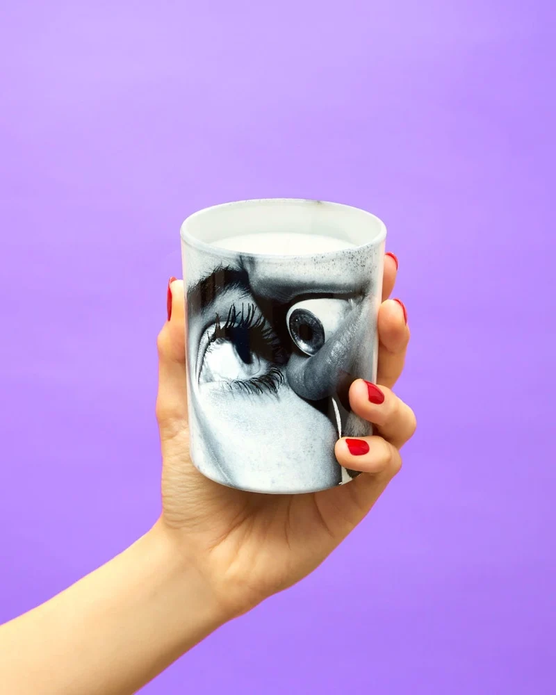 Toiletpaper Candle Eye e Mouth Fico & Lavanda 200g