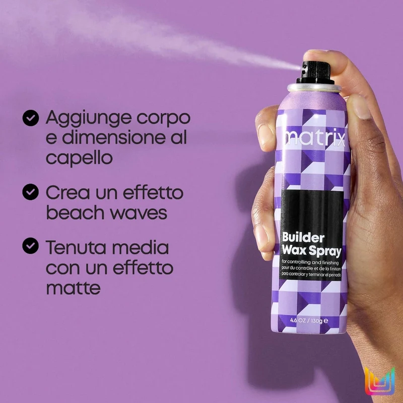 Matrix Styling Builder Wax Spray Cera Modellante 250ml