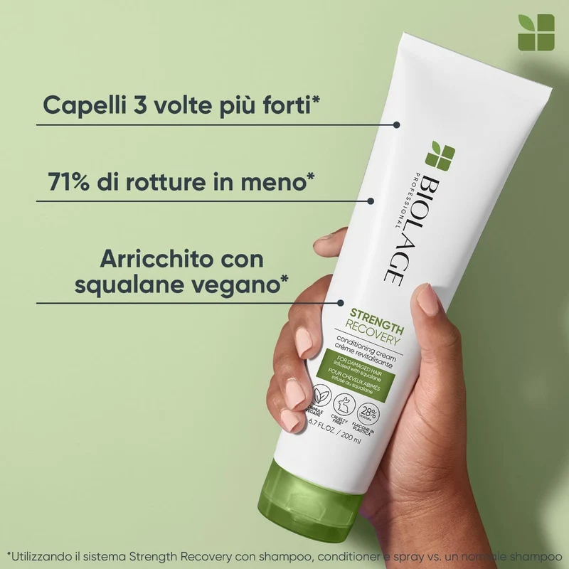 Biolage Strength Recovery Conditioner per Capelli Danneggiati 200 ml