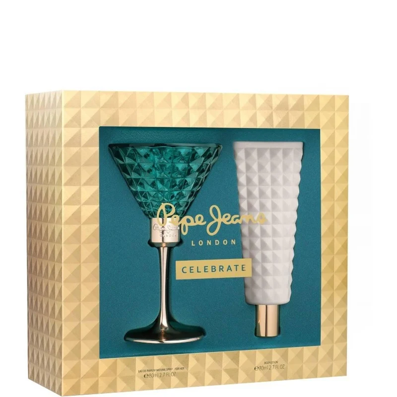 Pepe jeans celebrate her edt 80 ml + shower gel 80 ml