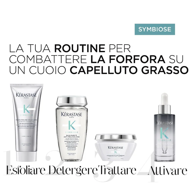 Kérastase Paris Symbiose Trattamento Micro-esfoliante Micro-Peeling Cellulaire 200ml