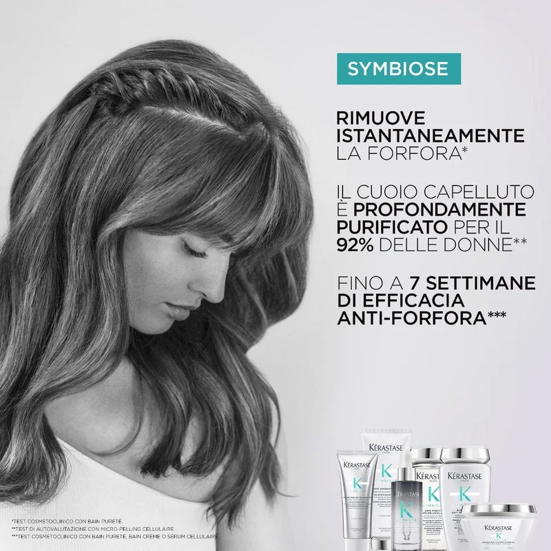 Kérastase Paris Symbiose Balsamo Fondant Apaisant Essentiel per cuoio capelluto sensibile e incline alla forfora 200ml