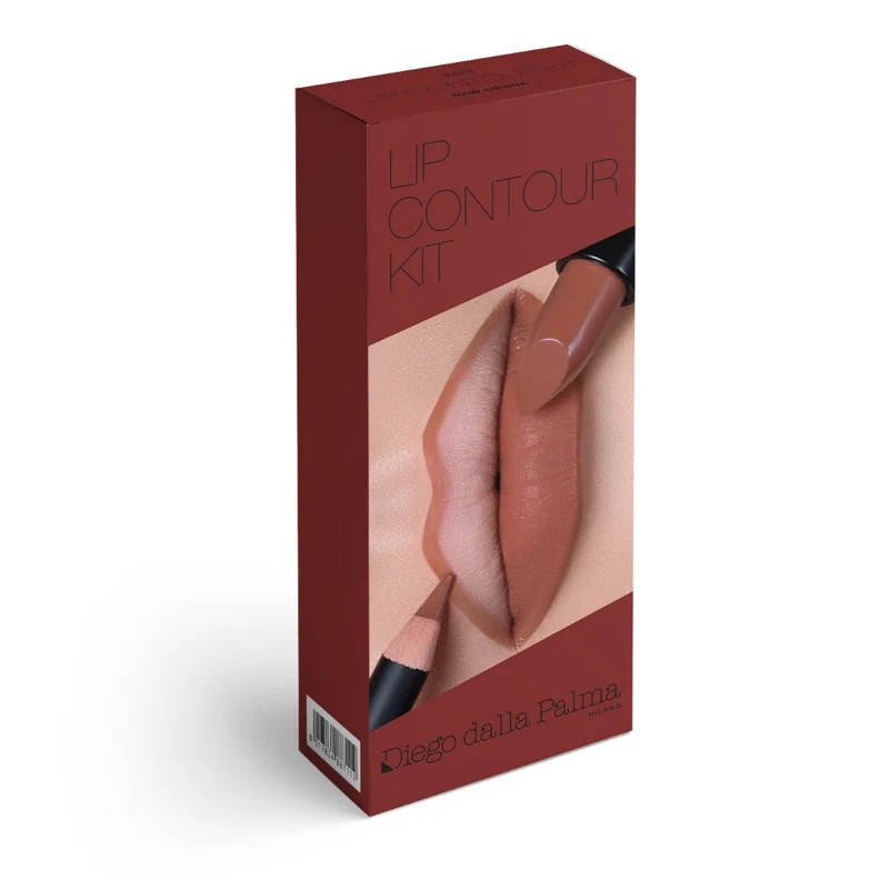 Lip Contour Kit - Rossetto + Matita 12cm Raw Sienna