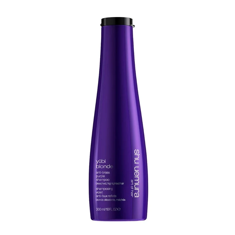 shu uemura yubi blonde anti-brass purple shampoo 300ml
