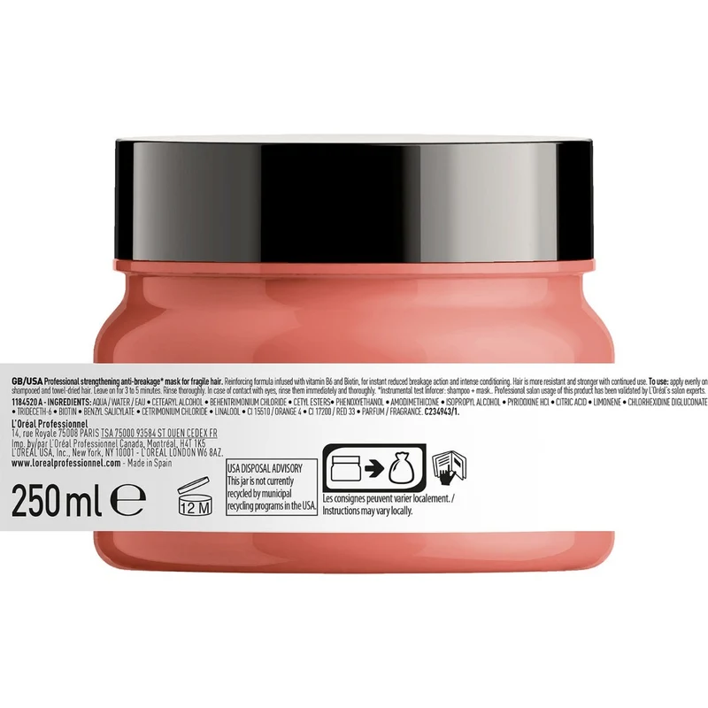 Serie Expert Inforcer Maschera 250ml