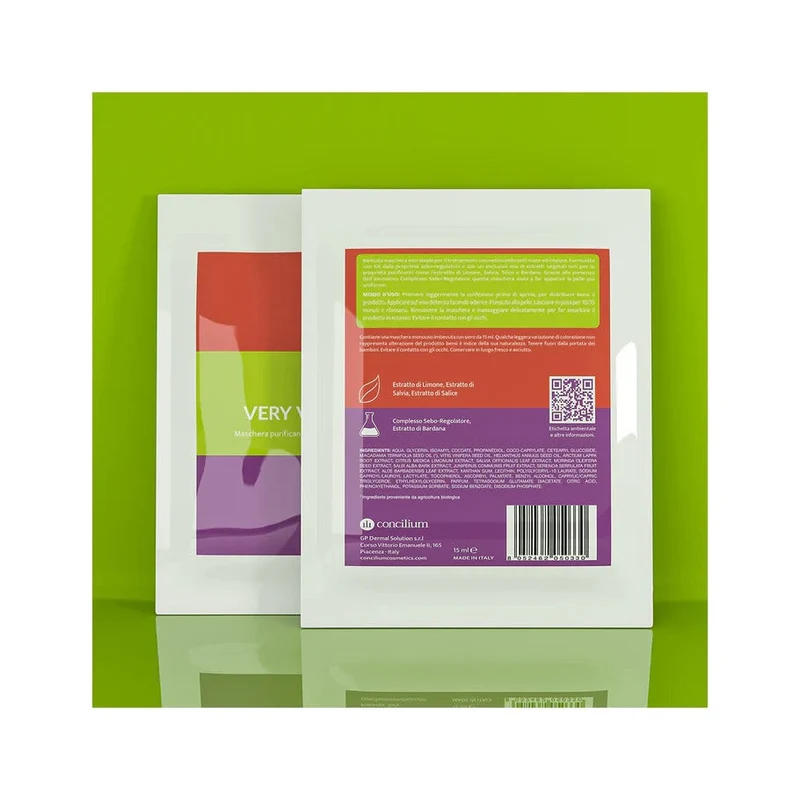 Concilium Maschera Viso Very Very Matt 15ml