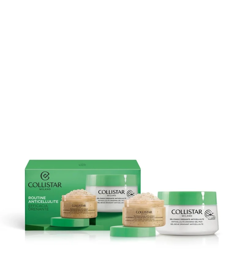 Collistar Cofanetto Routine Anticellulite Talasso Scrub Anti-acqua 150g + Gel Fango Drenante 400ml