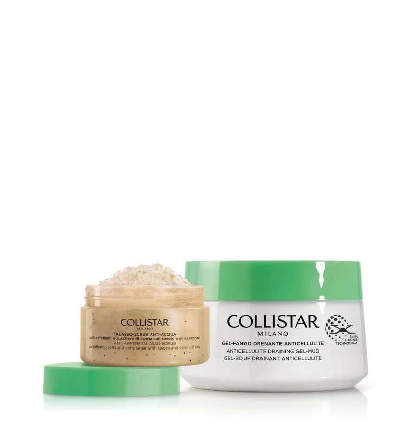 Collistar Cofanetto Routine Anticellulite Talasso Scrub Anti-acqua 150g + Gel Fango Drenante 400ml