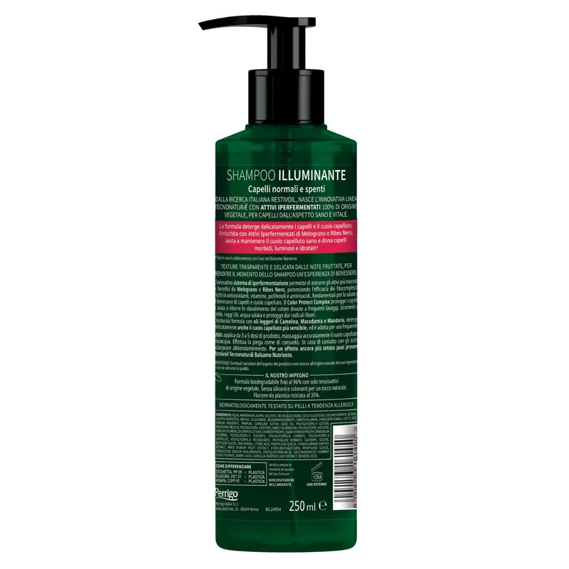 Restivoil Tecnonaturae Frutti iperfermentati Shampoo Illuminante 250ml