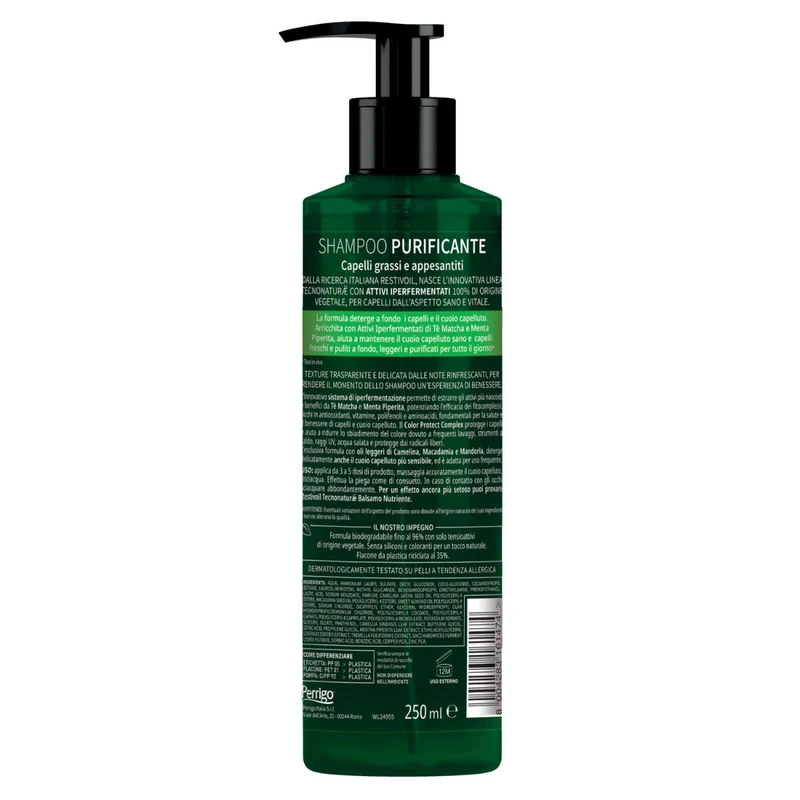 Restivoil Tecnonaturae Infusi iperfermentati Shampoo Purificante 250ml