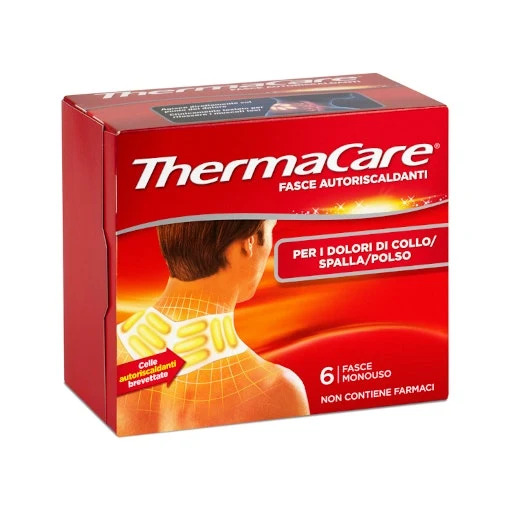 Thermacare Fascia Autoriscaldante Per Dolore Collo Spalla Polso 6 Fasce