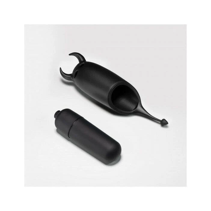 Crushious O-pet Diavolo Con Palla A 10 Vibrazioni Nero