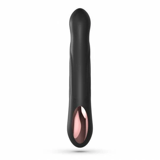 Crushious Lapin Vibratore Rabbit Ricaricabile Con Spinta Nero