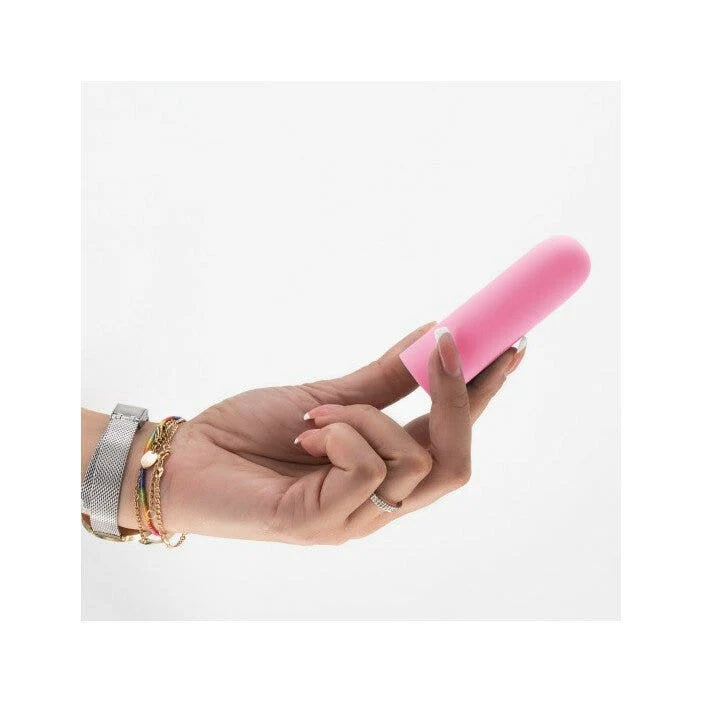 Crushious Quackers Proiettile Vibrante Rosa Usb Ricaricabile