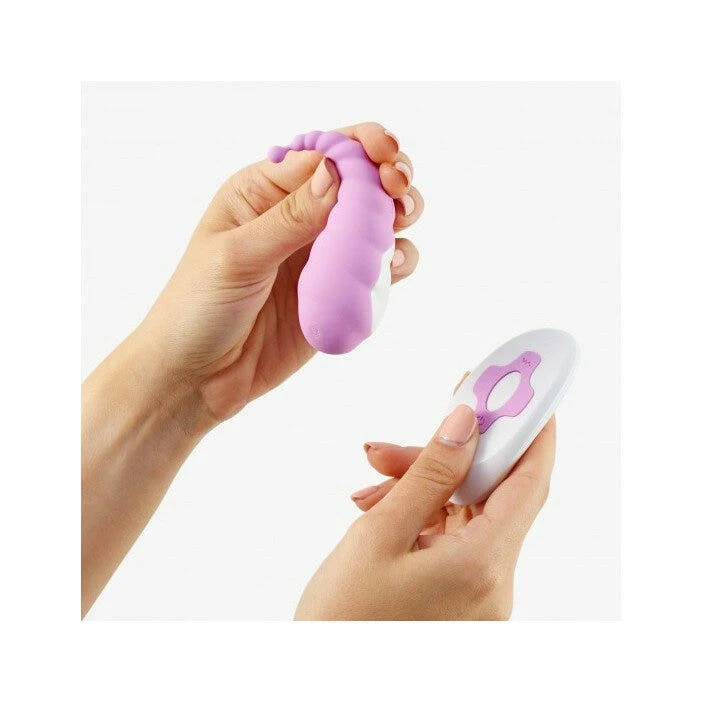 Crushious Cocoon Uovo Vibrante Ricaricabile Con Telecomando A Distanza Senza Fili Viola