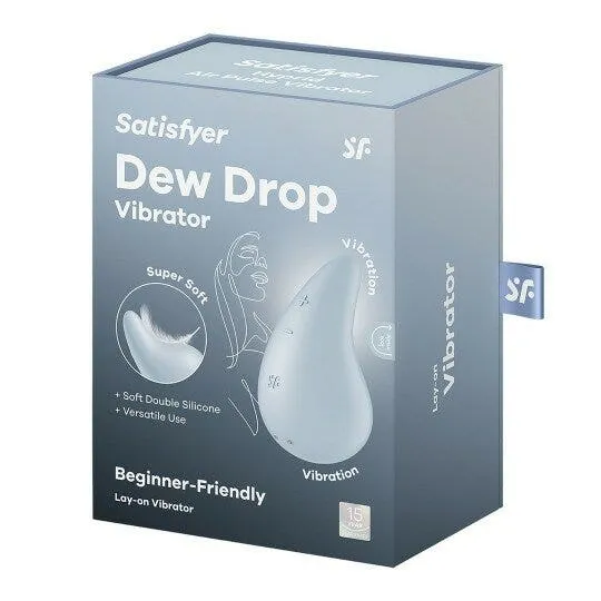 Satisfyer Dew Drop Stimolatore Clitorideo Blu