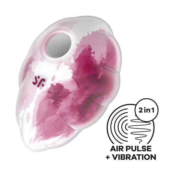 Satisfyer Cloud Dancer Rosso Stimolatore Clitorideo