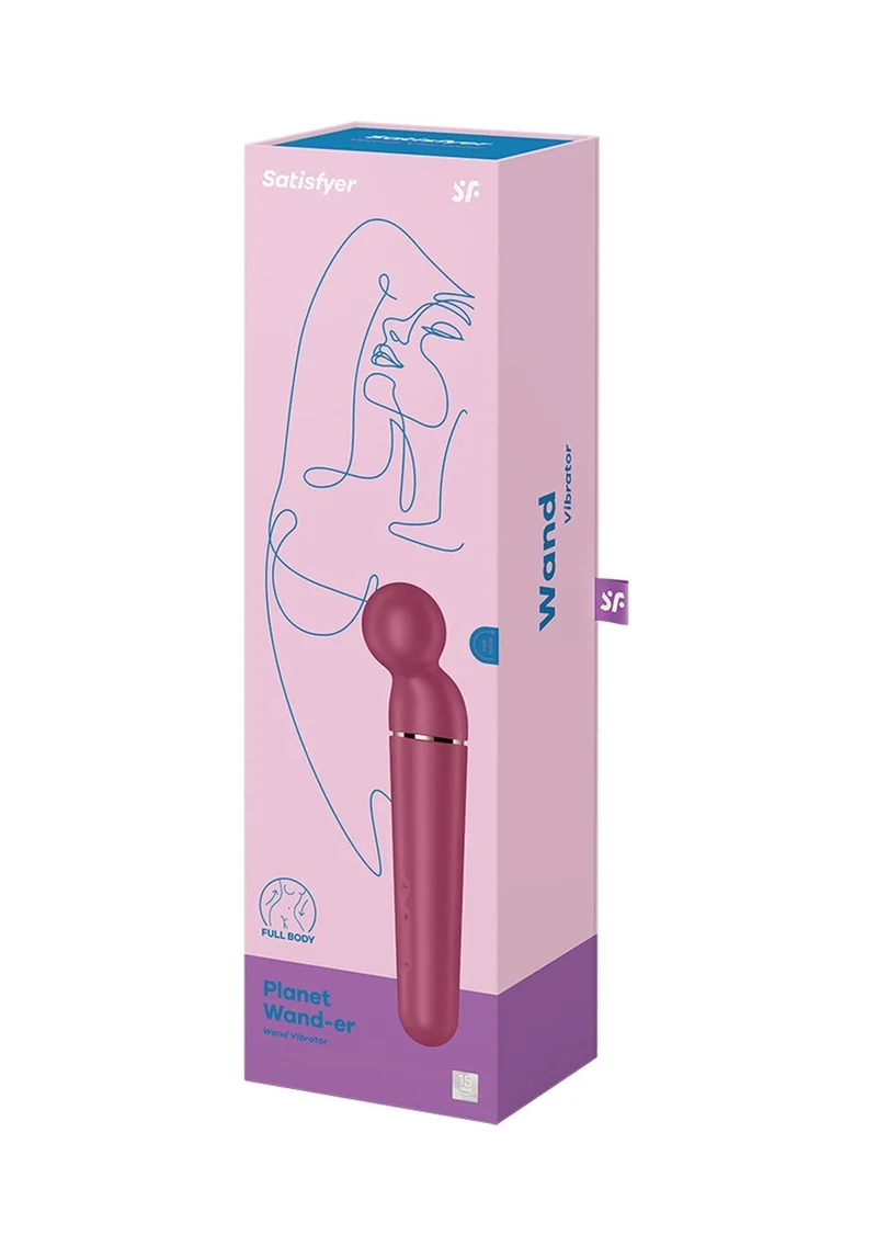 Satisfyer Planet Wand-Er Vibratore Berry