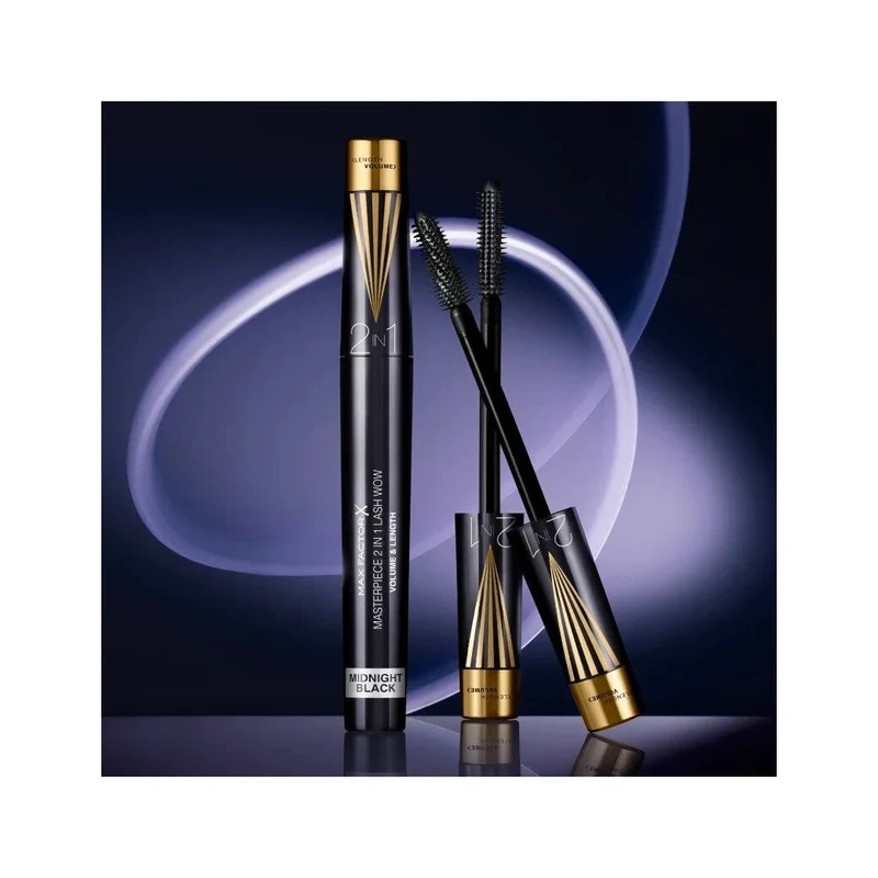 Max factor Mascara Masterpiece 2 In 1 Lash Wow Midnight Black 7ml