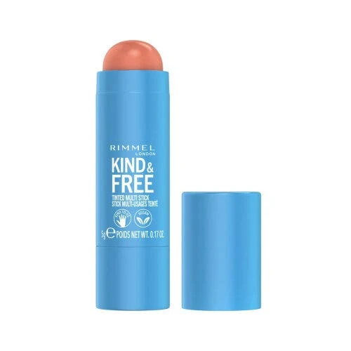 Rimmel London Kind & Free Multi Stick Fard Rossetto 002 Peachy Cheeks