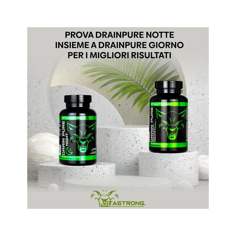 Vitastrong Drain Pure Night 60 Compresse
