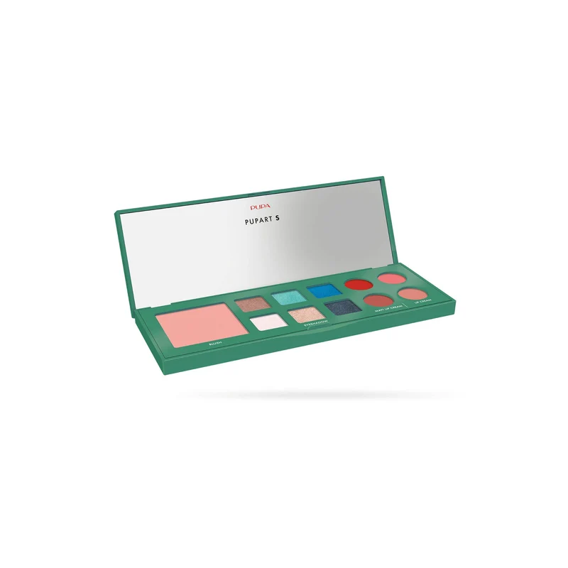 Pupa Pupart Small Palette 004 Green